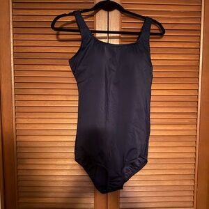 Lands' End Women's Navy One Piece Swimsuit